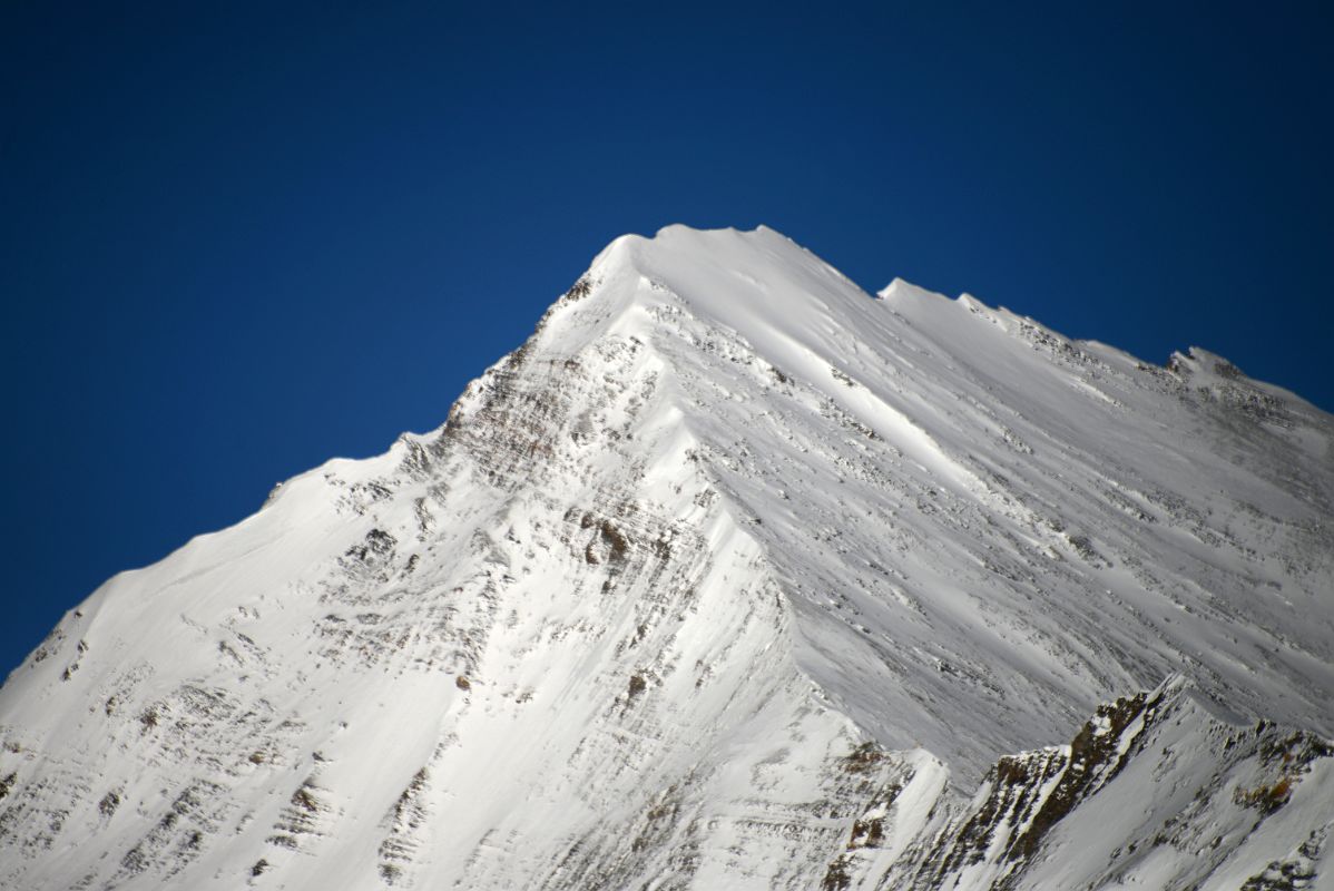 25 Changtse From The Plateau Above Lhakpa Ri Camp I On The Climb To The Summit 